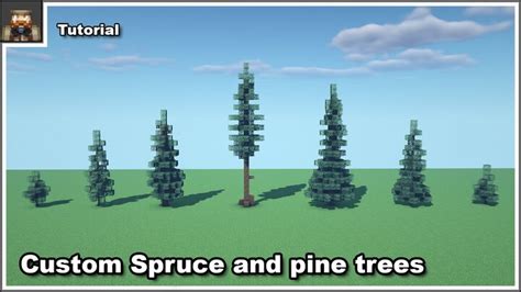 how to make a giant spruce tree in minecraft|Minecraft Giant Spruce Tree Tutorial .
